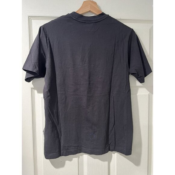 DIESEL TShirt Short Sleeve Crew Neck 100%Cotton Unisex Tee Black Size S - Picture 4 of 8